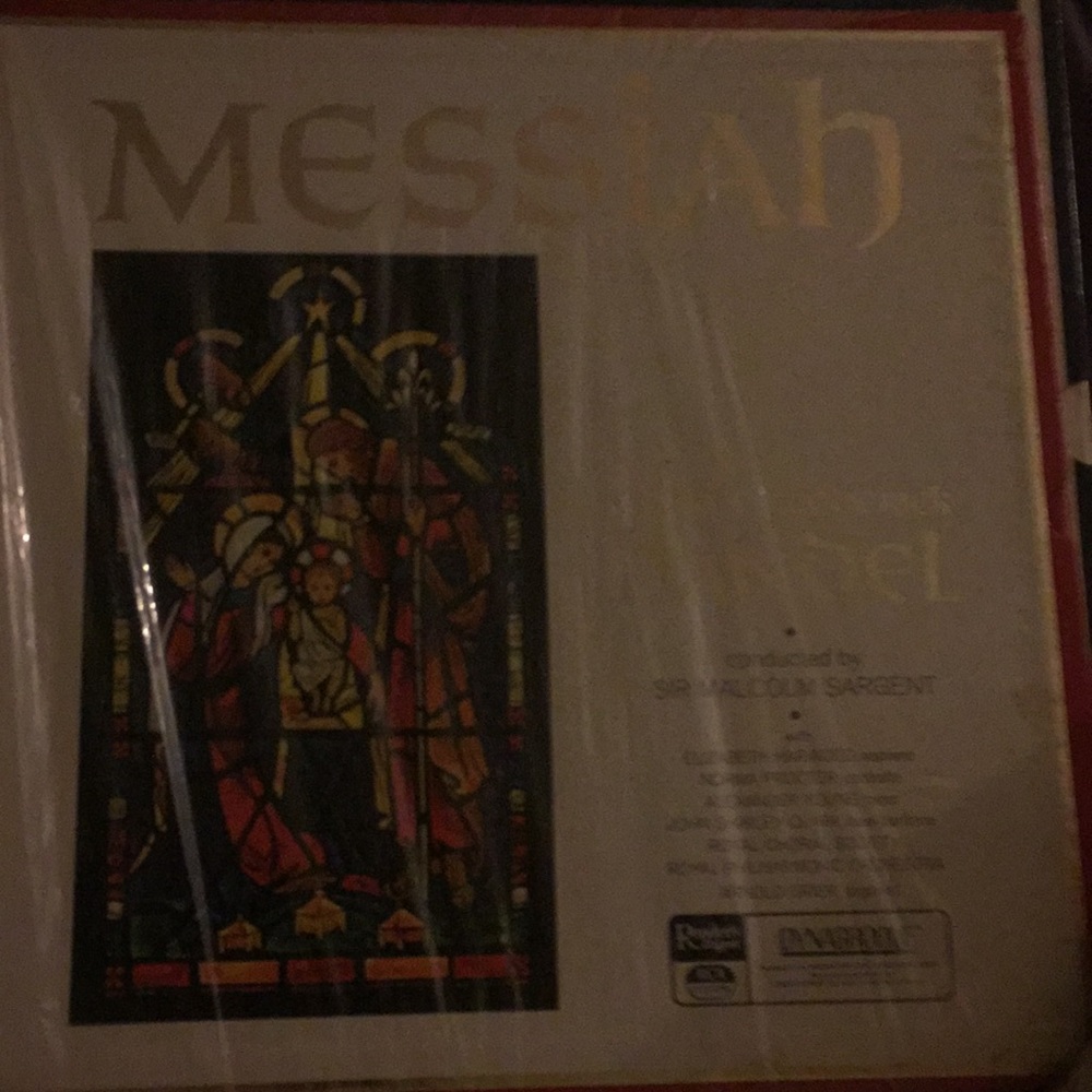 Messiah George Frederick handel records